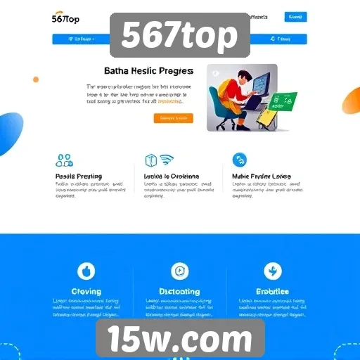 Características do design do site 567top