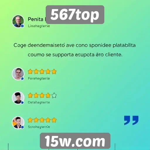 Opiniões de jogadores sobre o atendimento do 567top